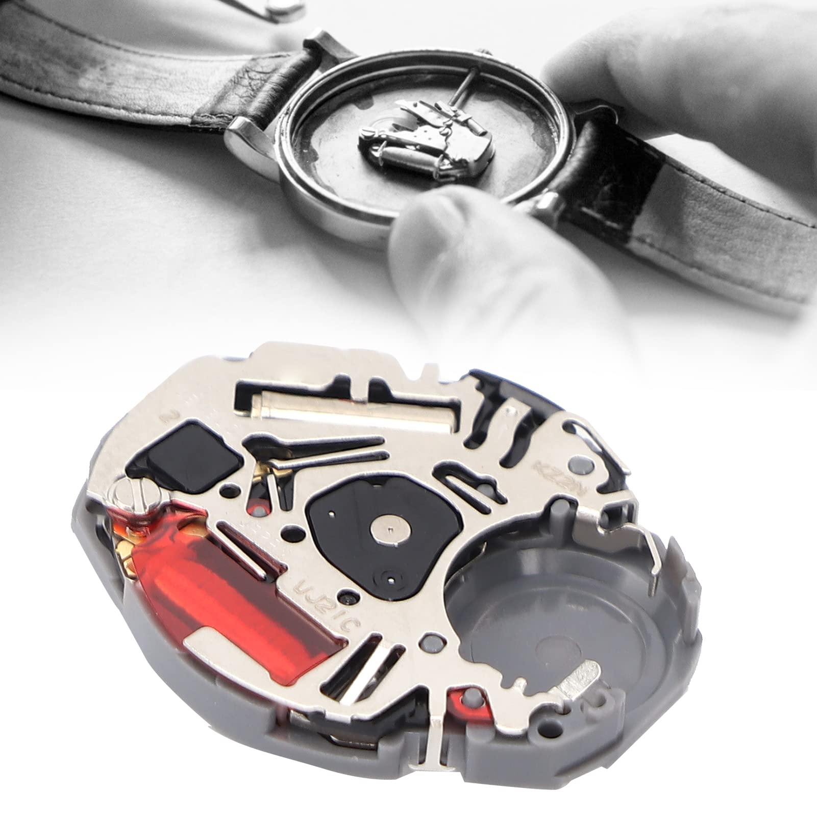 Amazon.co.jp: Pilipane 高精度 VJ21 合金クォーツ時計ムーブメント